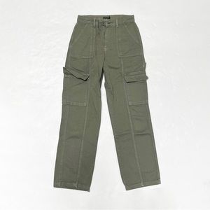 Khaki Green Cargo Jeans
